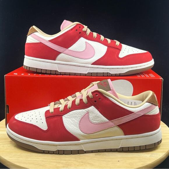 NEW Nike Dunk Low PRM Bacon Women's Size 12/ Men’s 10.5 FB7910-600